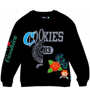 Cookies SF Pack 12 Collection Crewneck Sweatshirt Black S